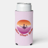 ウエストコーストレズビアンプライドダイバー スリム缶クーラー (Seltzer正面)