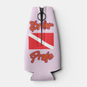 ウエストコーストレズビアンプライドダイバー ボトルクーラー (裏面)