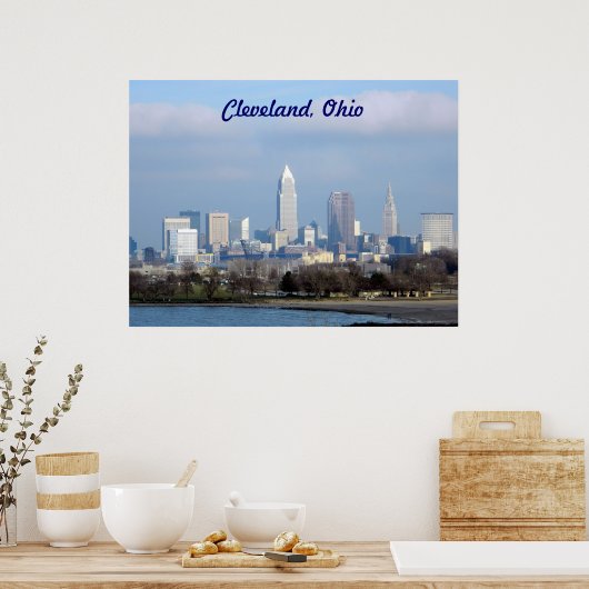 ウエストサイドクリーブランドOHポスター ポスター (キッチン)