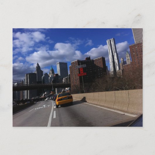 ウエストサイドハイウェイ – NYC ポストカード (正面)