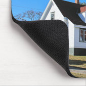 ウエストチョップライトハウスマルタスヴィネヤードMAマウスパッド マウスパッド (コーナー)