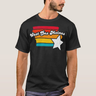 ウエストデモインアイオワヴィンテージ動揺して土産2 Tシャツ