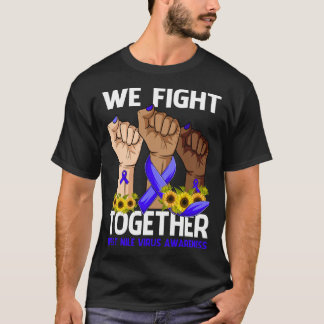 ウエストナイルウイルス啓発 一緒に闘おう Tシャツ