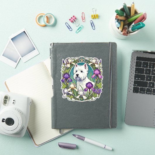 ウエストハイランドテリアウェスティー シール (iPadカバー)