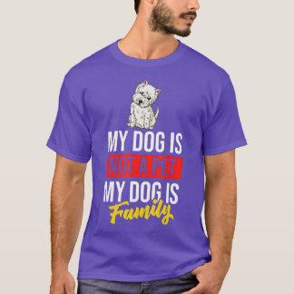 ウエストハイランドテリアドッグパピズオーナー恋人 Tシャツ