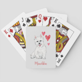 ウエストハイランドテリアホワイトファーウェスティー トランプ