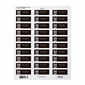 ウエストハイランドテリアードッグパステルイラストレーション ラベル (フルシート)