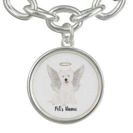 ウエストハイランドテリア悔やみや弔慰メモリアル チャームブレスレット