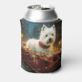 ウエストハイランドホワイトテリアクリスマスフェスティバル 缶クーラー (缶裏面)