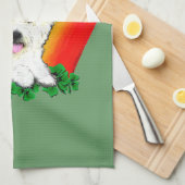 ウエストハイランドホワイトテリアセントパス キッチンタオル (四つ折り)