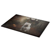 ウエストハイランドホワイトテリアハロウィーン怖 カッティングボード (角)