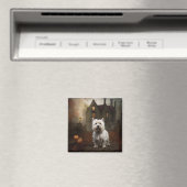 ウエストハイランドホワイトテリアハロウィーン怖 マグネット (インサイチュ (食洗機))