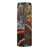 ウエストハイランドホワイトテリアードッグクリスマスフェスティバル タンブラー (裏面)