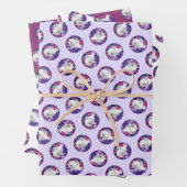 ウエストハイランドホワイトテリア絵を描ーのウェスティードッグ ラッピングペーパーシート