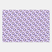 ウエストハイランドホワイトテリア絵を描ーのウェスティードッグ ラッピングペーパーシート (正面)