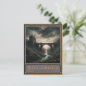 ウエストバージニア |ゴシック様式の絵葉書 ポストカード (スタンド正面)