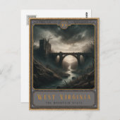 ウエストバージニア |ゴシック様式の絵葉書 ポストカード (正面/裏面)