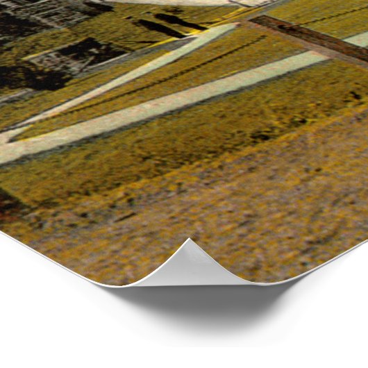 ウエストバーデンインディアナウエストバーデン春リゾート ポスター (角)