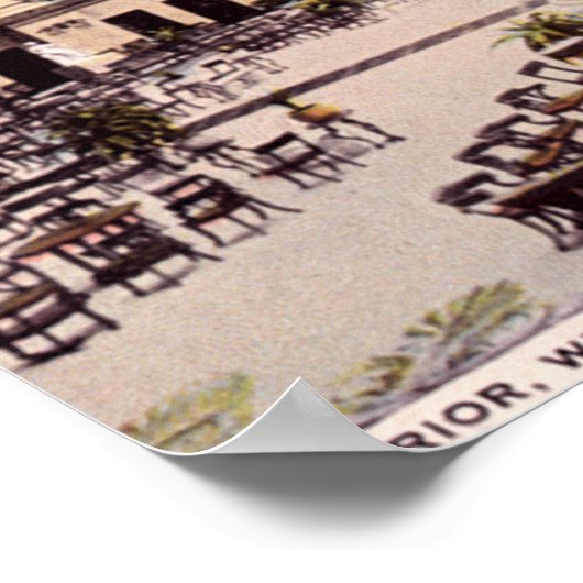 ウエストバーデンインディアナウエストバーデン春 ポスター (角)