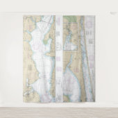 ウエストベイからサンタローザ航海のまでの図11385 タペストリー (正面)