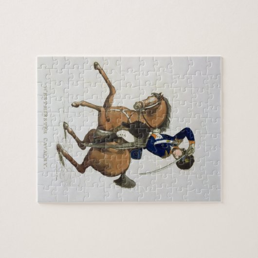 ウエストミンスターの騎兵隊のボランティアは、「忠節からの4つをめっきします ジグソーパズル (横)