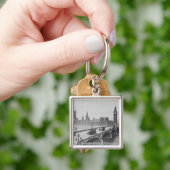 ウエストミンスター橋そして家の キーホルダー (手)