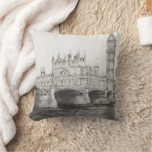 ウエストミンスター橋ロンドンイギリス。 30/10/2006 クッション (ブランケット)