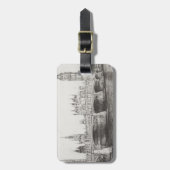 ウエストミンスター橋ロンドンイギリス。 30/10/2006 ラゲッジタグ (正面縦)