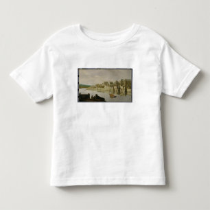 ウエストミンスター階段、c.1630 (pのテムズの油 トドラーTシャツ