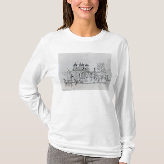 ウエストミンスター1860年のスケッチ Tシャツ (正面)