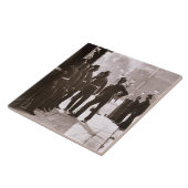 ウエストミンスター1876-77年の募集の下士官(木 タイル (側面)