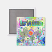 ウエストロサンゼルス深いドリームマグネット マグネット (正面/裏面)