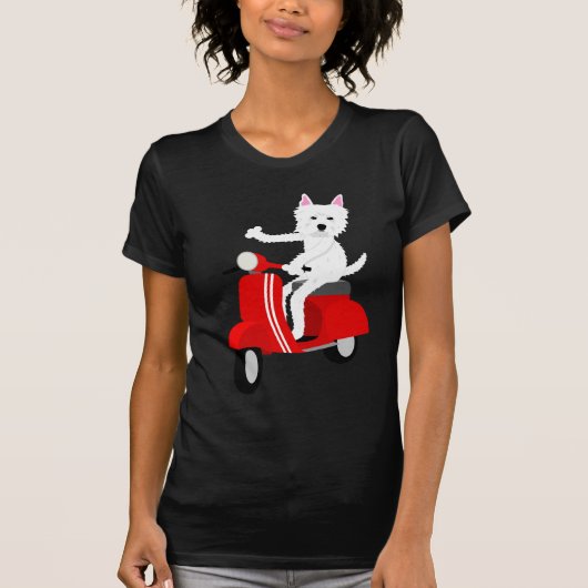 ウエスト・ハイランド・ホワイト・テリア Tシャツ (正面)