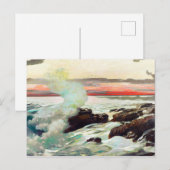 ウエスト・ポイント、プルーツ・ネック、ウィンスロー・ホーマー ポストカード (正面/裏面)