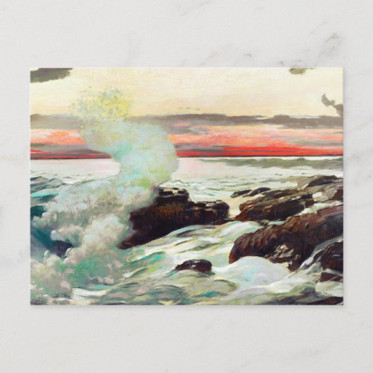 ウエスト・ポイント、プルーツ・ネック、ウィンスロー・ホーマー ポストカード (正面)