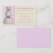 ウエディングケーキのベーカリー 名刺 (正面/裏面)