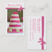 ウエディングケーキデザイナー名刺 名刺 (正面/裏面)