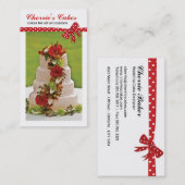 ウエディングケーキデザイナー名刺 名刺 (正面/裏面)