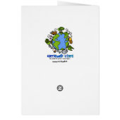 ウエディングケーキ(革お父さん)の2人の新郎 (裏面)