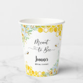 ウエディングシャワーのためのもの 紙コップ (裏面)