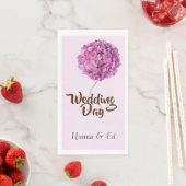 ウエディングデイピンク&白あじさい花 (インサイチュ)