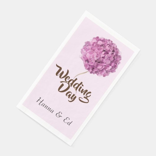 ウエディングデイピンク&白あじさい花 (コーナー)