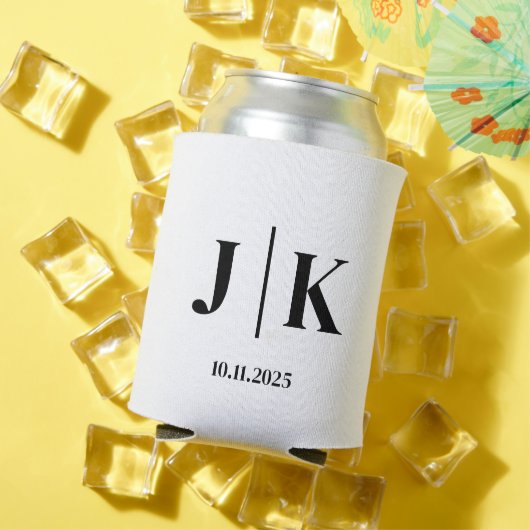 ウエディングパーソナライズされたデー缶クーラー 缶クーラー (インサイチュ 夏)