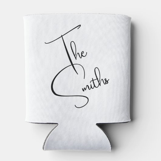 ウエディングパーソナライズされたデー缶クーラー 缶クーラー (裏面)