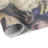 ウエディングフラワーギフトラッピング紙 ラッピングペーパー (ロールコーナー)