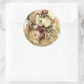 ウエディングフラワー封筒用シールシール ラウンドシール (バッグ)