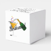 ウエディングブリデスメイドのお気に入り フェイバーボックス (裏面サイド)