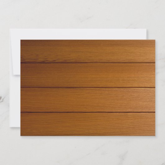 ウエディングプランナーに感謝を伝えるカード | 古木風デザイン サンキューカード (裏面)