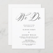 ウエディング招待状 (正面/裏面)