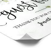 ウエディング ゲストブック 署名 ユーカリ 多肉植物 (角)